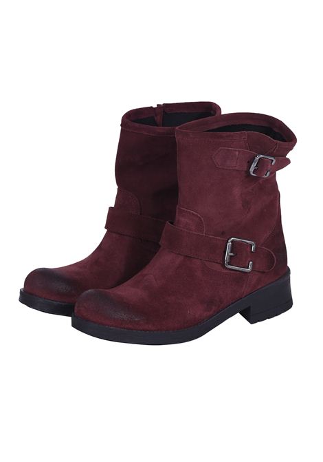 stivale in pelle Nardelli | 1414CAMOSCIOBORDEAUX