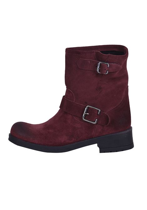 stivale in pelle Nardelli | 1414CAMOSCIOBORDEAUX