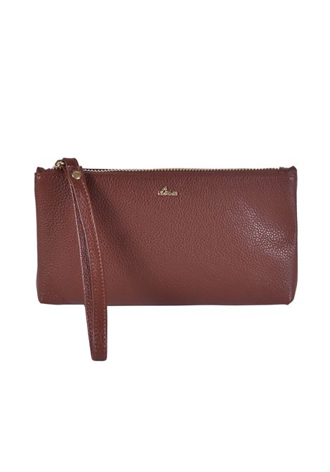 Pochette in pelle Nardelli | LB08VITELLOMARRONE